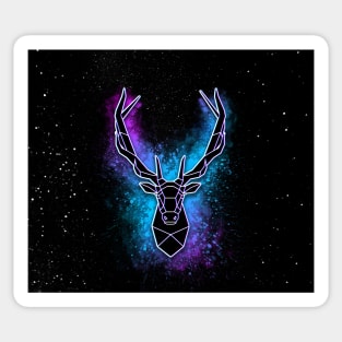 Leading deer Sticker